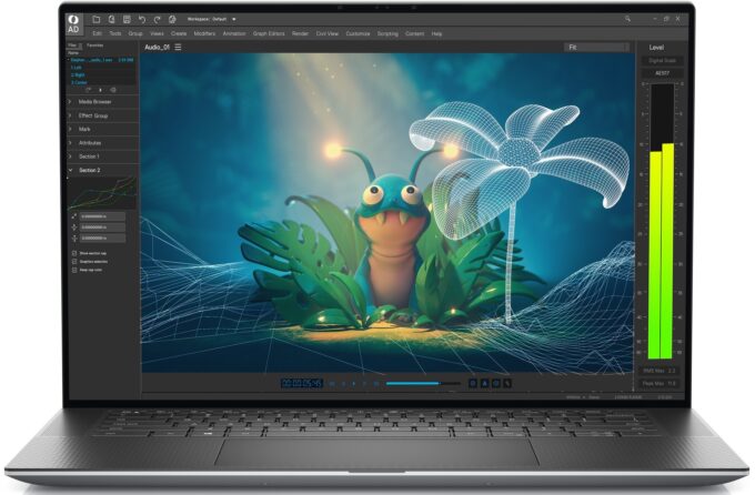Dell Precision 5570 Mobile Workstation – Core i7-12700H, NVIDIA RTX A2000, 16GB DDR5 RAM, 512GB SSD, 15.6" FHD+ IPS