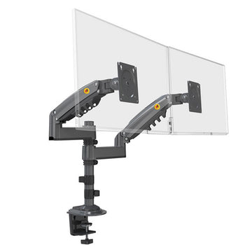 NB H180 Dual Monitor Stand – Dual 17–27" Monitors, 9kg Per Arm, Full Motion