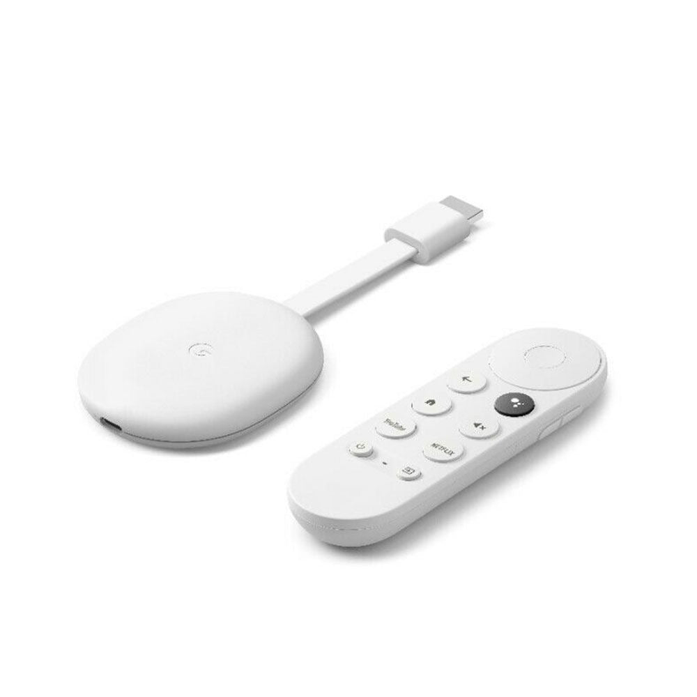 Google Chromecast with Google TV 4K – Android TV, 4K UHD, Google Assistant Voice Remote, Open Box