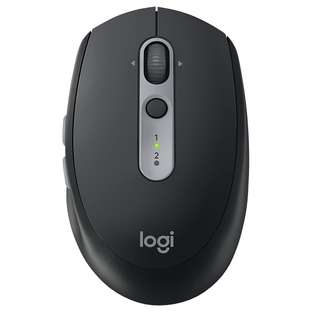 Logitech M590 Multi-Device Silent Wireless Mouse – 1000 DPI, Bluetooth, USB Receiver , USED GRAD A