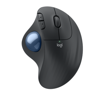 Logitech ERGO M575 Wireless Trackball Mouse – Bluetooth 5.1, Thumb Control, 18-Month Battery