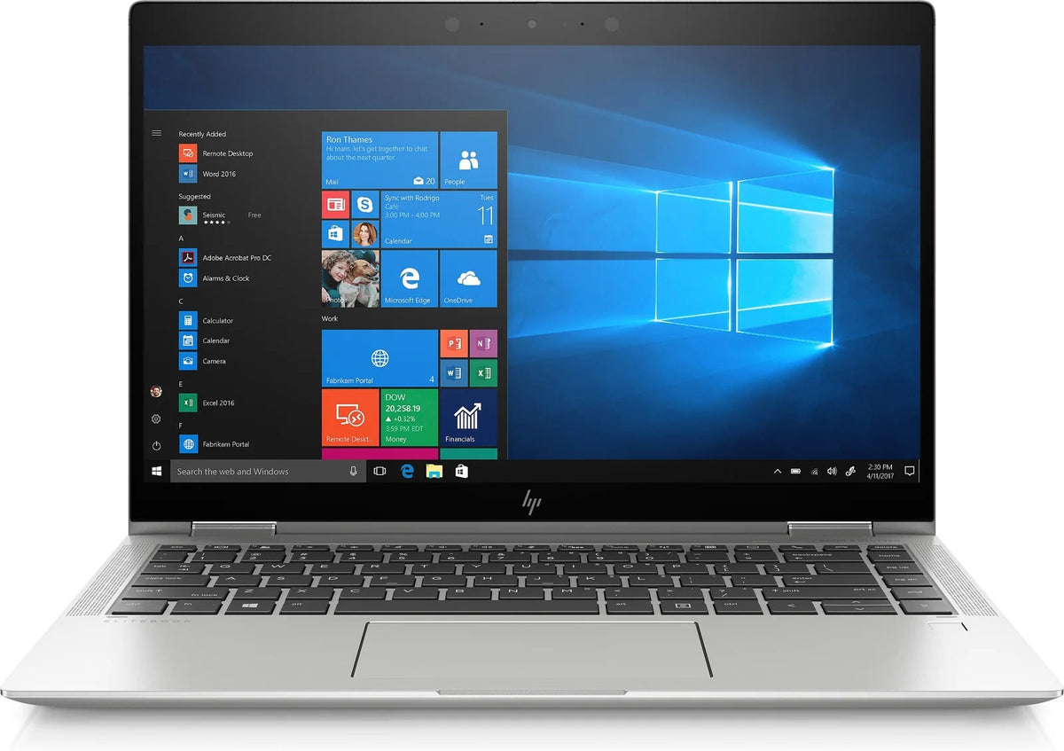 HP Elite x360 1040 G6 2-in-1 Touchscreen Laptop – Intel Core i7-8565U, 16GB DDR4, 256GB NVMe SSD, 14" FHD