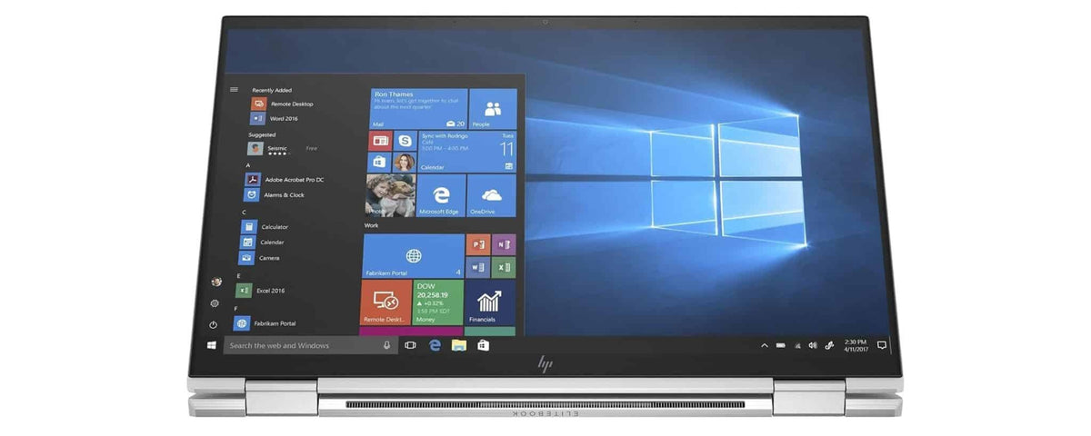HP Elite x360 1040 G8 2-in-1 Touchscreen Laptop – Intel Core i7-1185G7, 16GB LPDDR4, 256GB NVMe SSD, 14" FHD