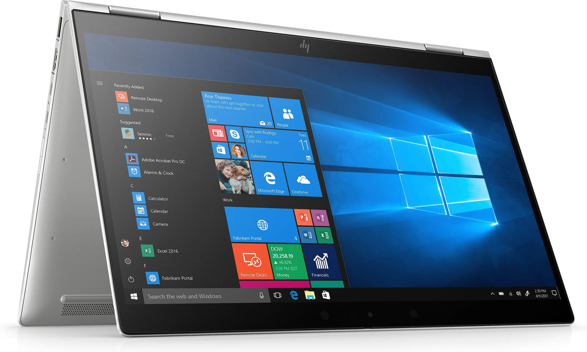 HP Elite x360 1040 G6 2-in-1 Touchscreen Laptop – Intel Core i7-8565U, 16GB DDR4, 256GB NVMe SSD, 14" FHD