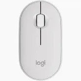 Logitech Pebble M350 Silent Wireless Mouse – Bluetooth, USB Receiver, 1000 DPI, Used – Grade A