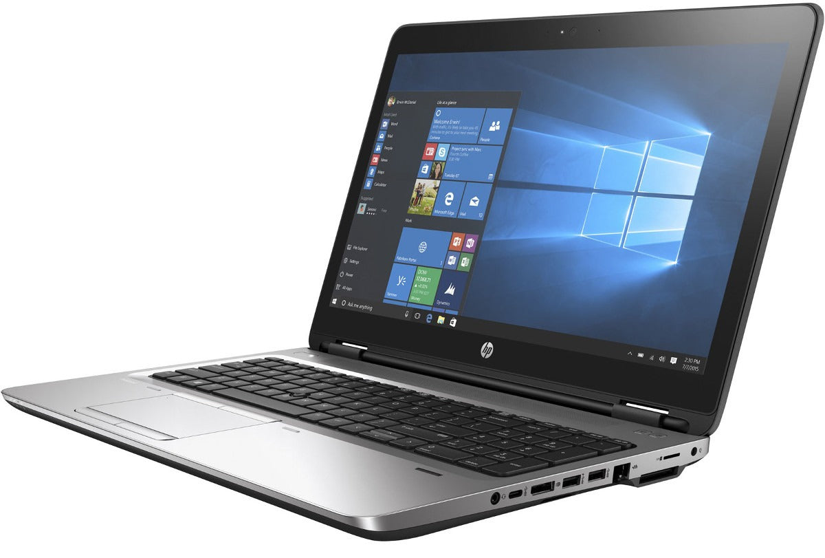 HP ProBook 650 G2 Laptop – Intel Core i7-6600U, 8GB DDR4 RAM, 256GB NVMe SSD, Intel HD 520, 15.6" FHD