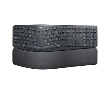 Logitech ERGO K860 Split Ergonomic Wireless Keyboard – Bluetooth, USB Receiver, Used – Grade A