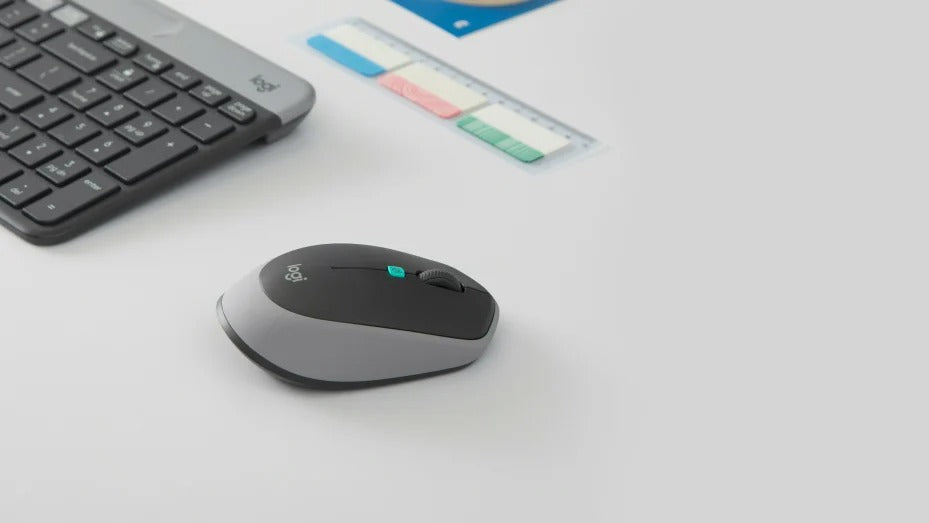 Logitech M380 Wireless Mouse – Voice Dictation & Translation, 1000 DPI Optical Tracking, 18-Month Battery