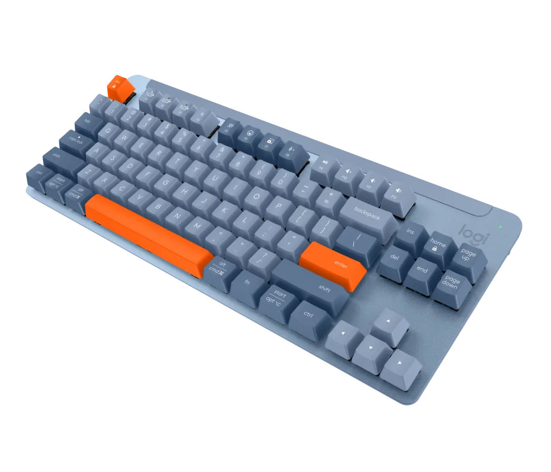 Logitech Signature K855 Wireless Mechanical Keyboard – Tenkeyless, Red Linear Switches, Bluetooth & Logi Bolt, Open Box
