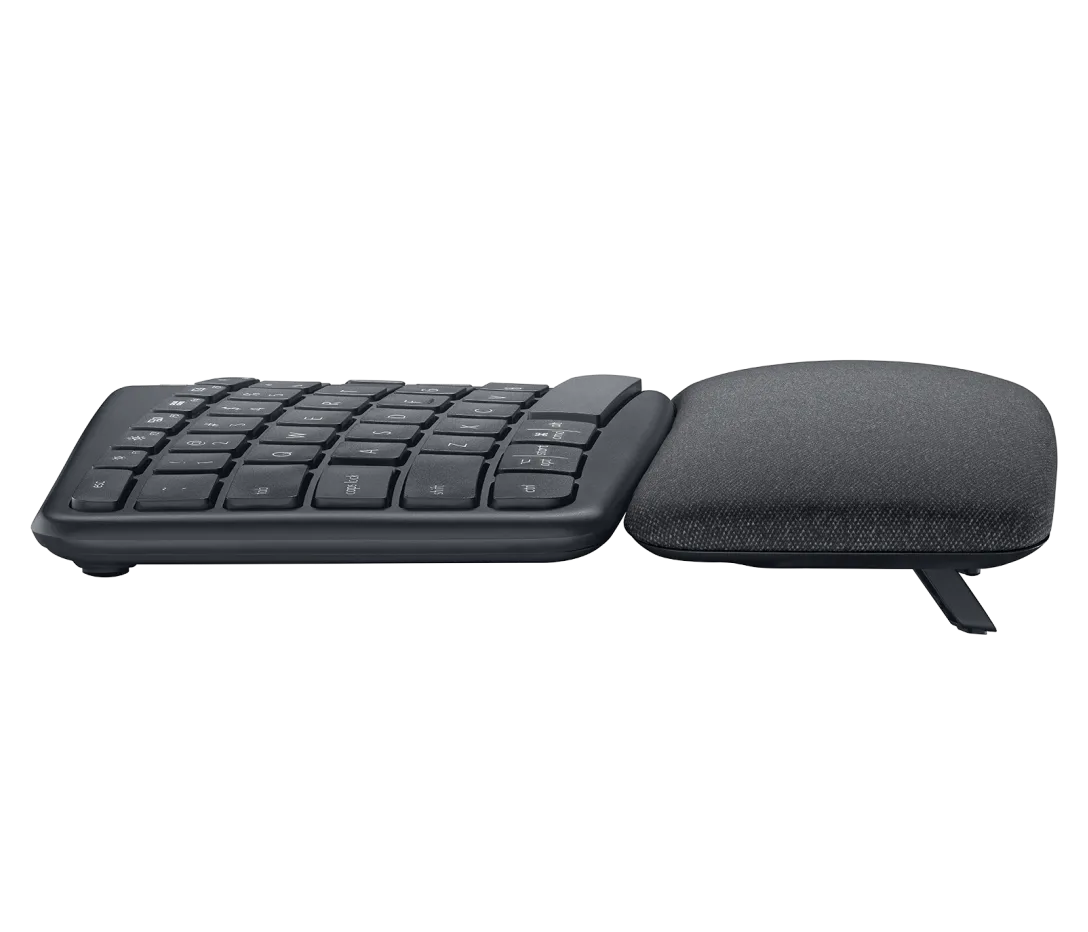Logitech ERGO K860 Split Ergonomic Wireless Keyboard – Bluetooth, USB Receiver, Used – Grade A