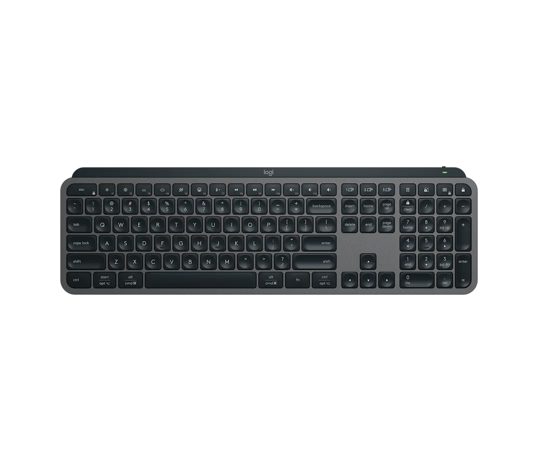 Logitech MX Keys S Advanced Wireless Illuminated Keyboard – Bluetooth, USB-C, Smart Backlighting, With Box – Like New