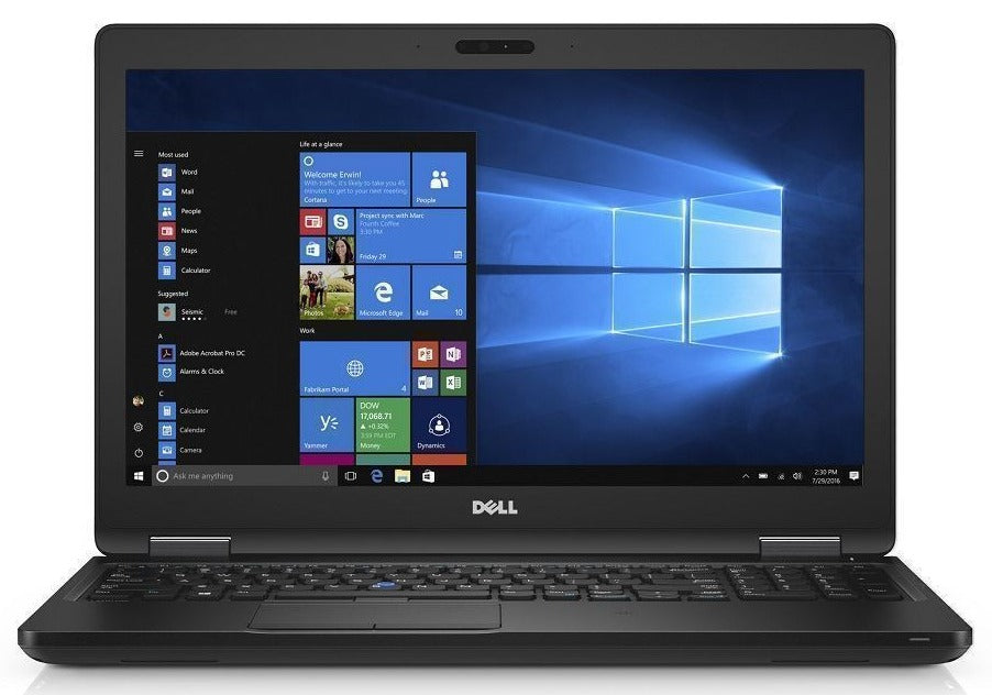 Dell Latitude 5580 – Core i7-7820HQ, 8GB DDR4 RAM, 256GB SSD, 15.6" HD Display