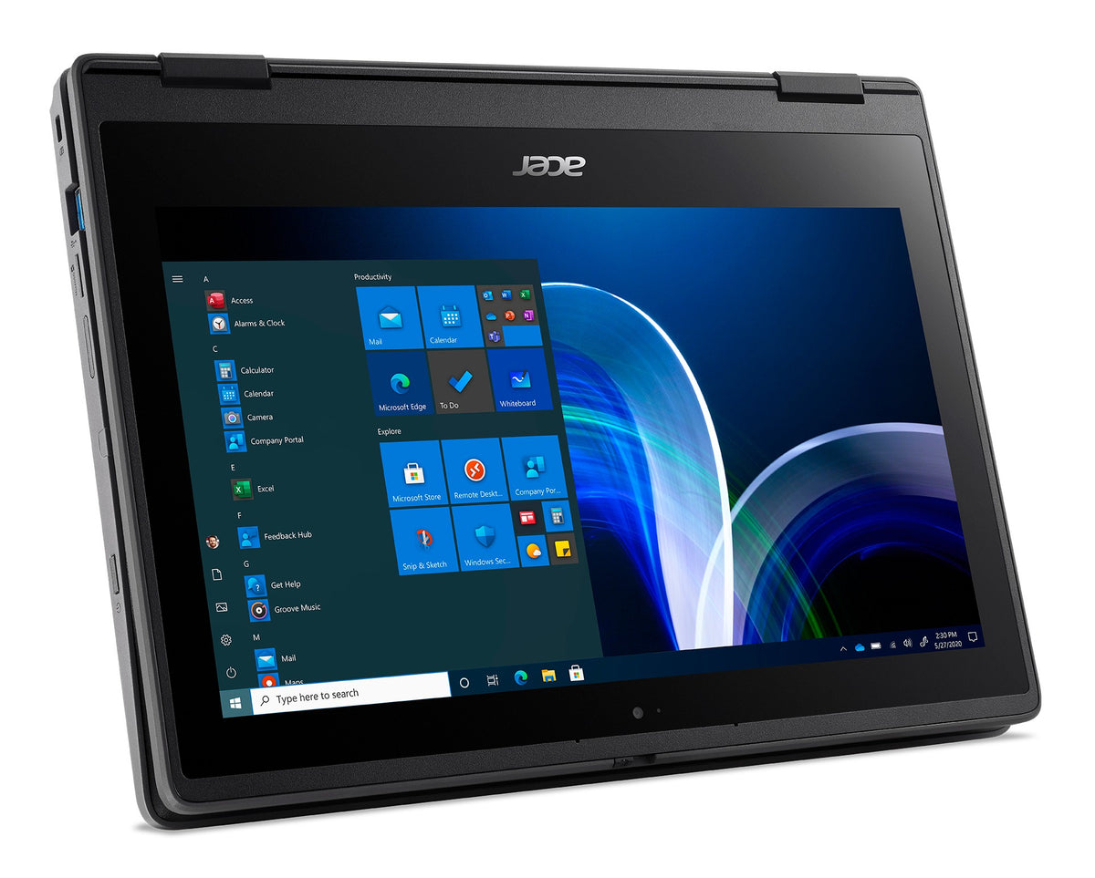 Acer TravelMate Spin B3 TMB311RN-32 2-in-1 Laptop – Intel Pentium Silver N6000, 8GB RAM DDR4, 256GB NVMe SSD, 11.6" FHD Touchscreen