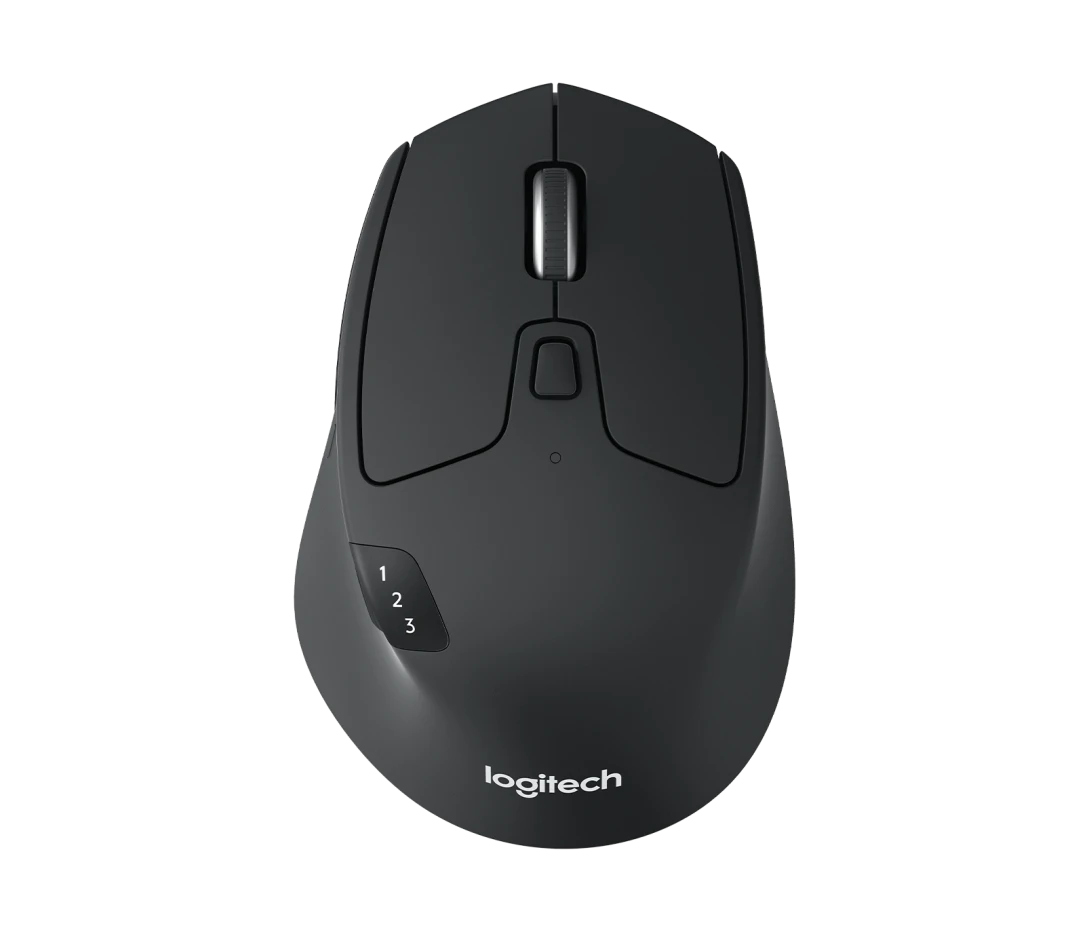 Logitech M720 Triathlon Multi-Device Wireless Mouse – 1000 DPI, Bluetooth, Hyper-Fast Scrolling, Used – Grade A