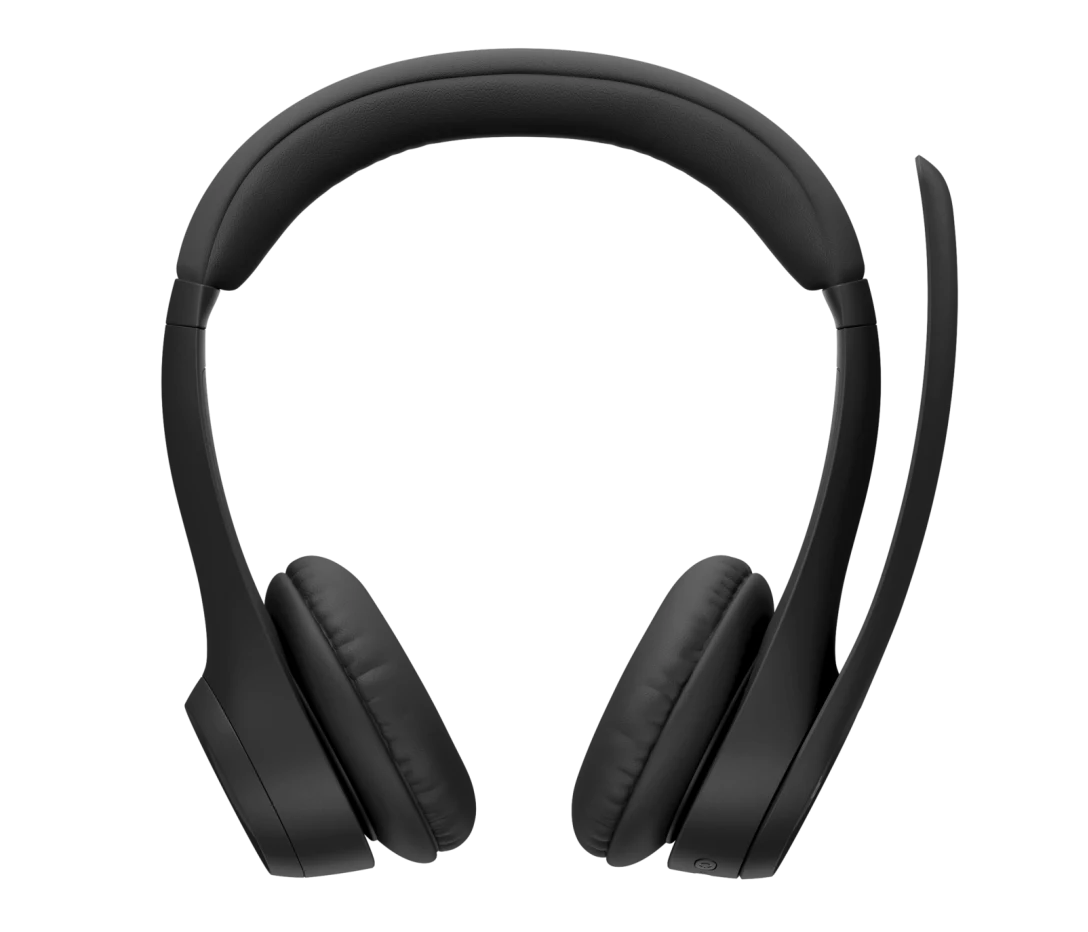 Logitech Zone 300 Wireless Headset – Bluetooth 5.3, Noise-Canceling Microphones, 20-Hour Battery, Open Box