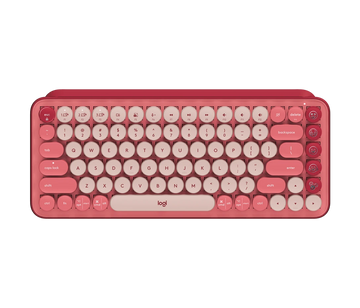Logitech POP Keys Wireless Mechanical Keyboard – Brown Tactile Switches, Customizable Emoji Keys, Open Box