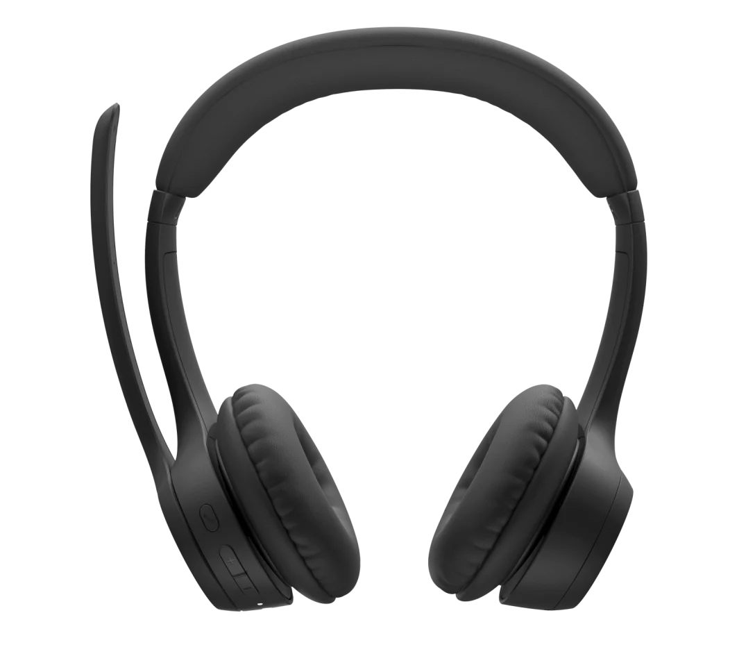 Logitech Zone 300 Wireless Headset – Bluetooth 5.3, Noise-Canceling Microphones, 20-Hour Battery, Open Box