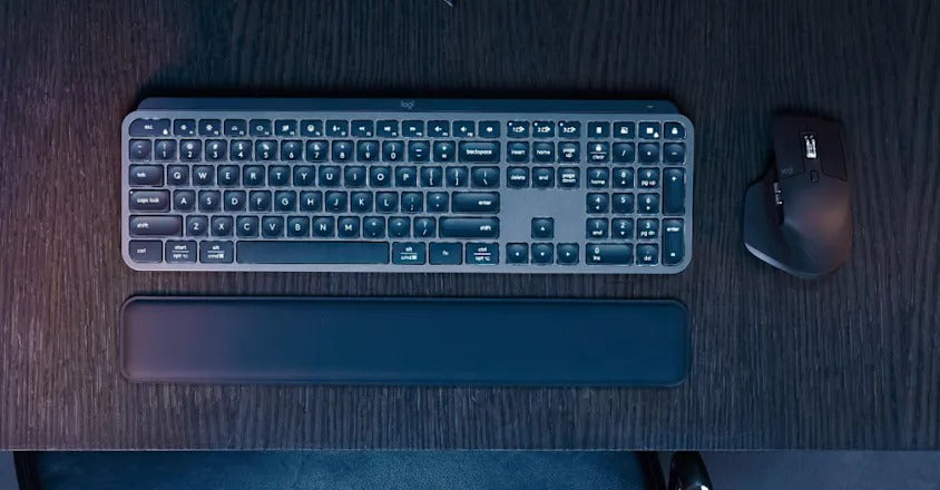 Logitech MX Keys S Combo – Wireless Keyboard & Mouse, Darkfield High Precision, Bluetooth & Logi Bolt