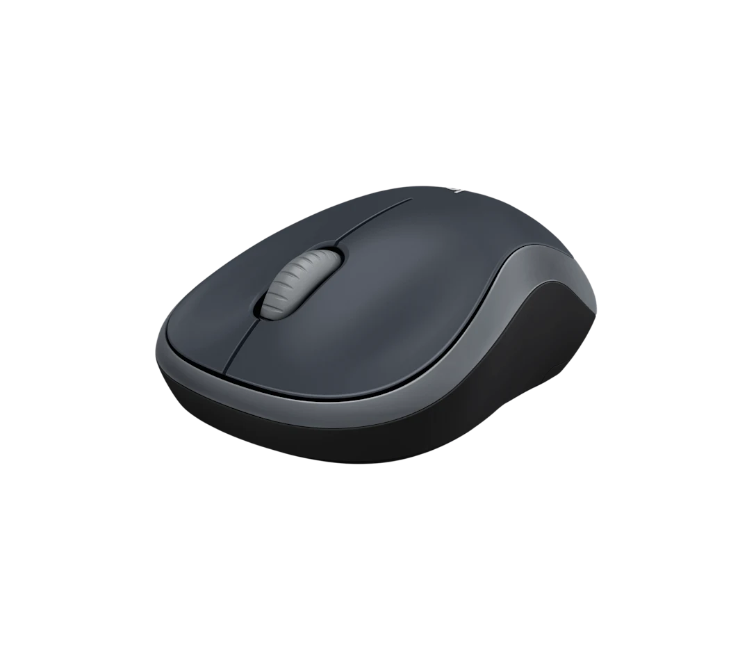 Logitech M185 Wireless Mouse – 2.4GHz Wireless, 1000 DPI Optical Tracking, 3 Buttons, 12-Month Battery