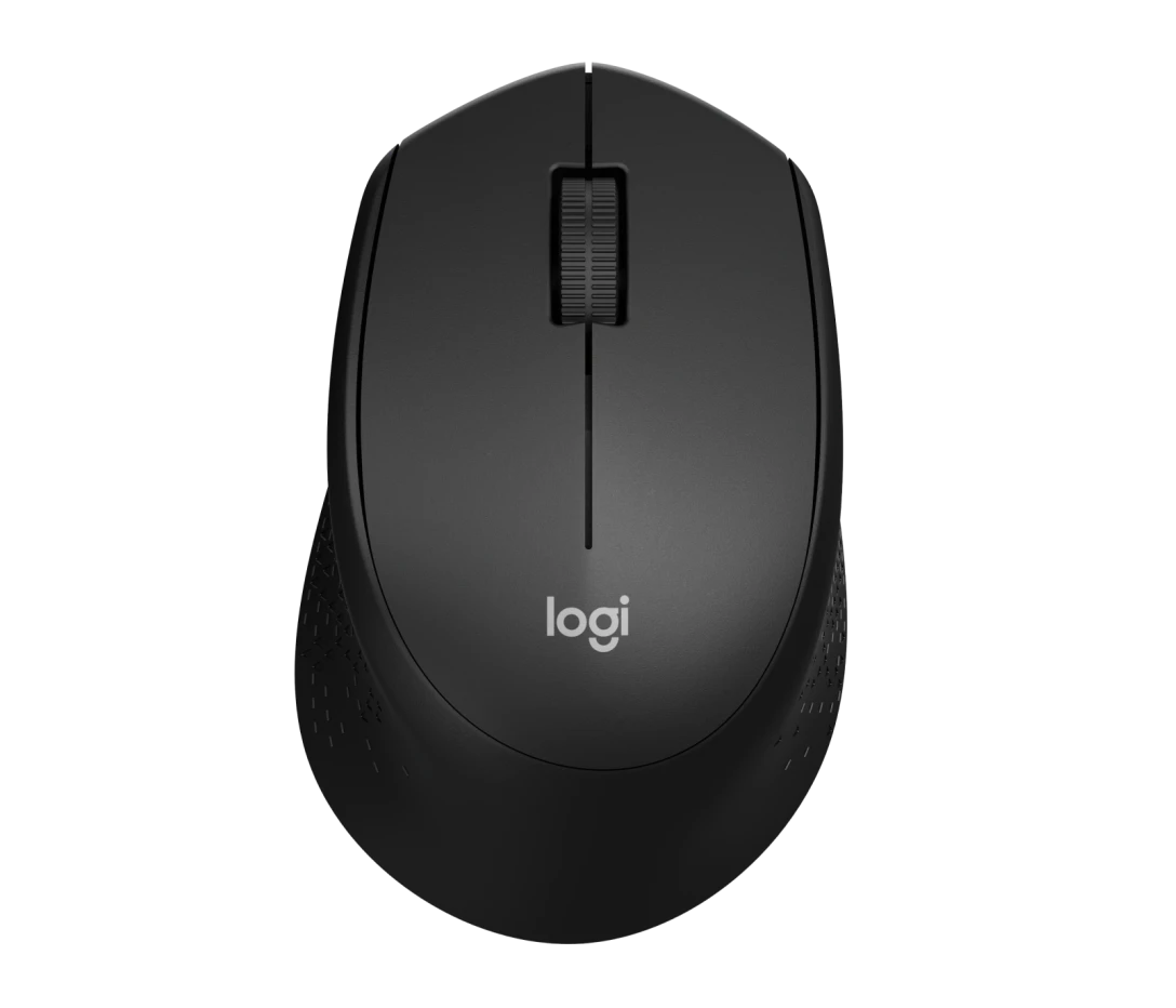 Logitech M280 Wireless Mouse – 1000 DPI Optical Tracking, 3 Buttons, Rubber Scroll Wheel, 18-Month Battery