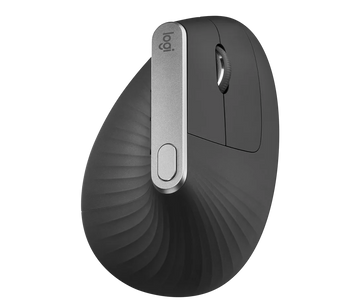 Logitech MX Vertical Ergonomic Mouse – 400–4000 DPI, Bluetooth & Unifying Receiver, Rechargeable Battery