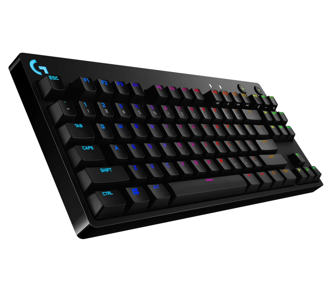 Logitech G PRO X Wired Gaming Keyboard – GX Mechanical Switches, Tournament-Grade Design, Like New