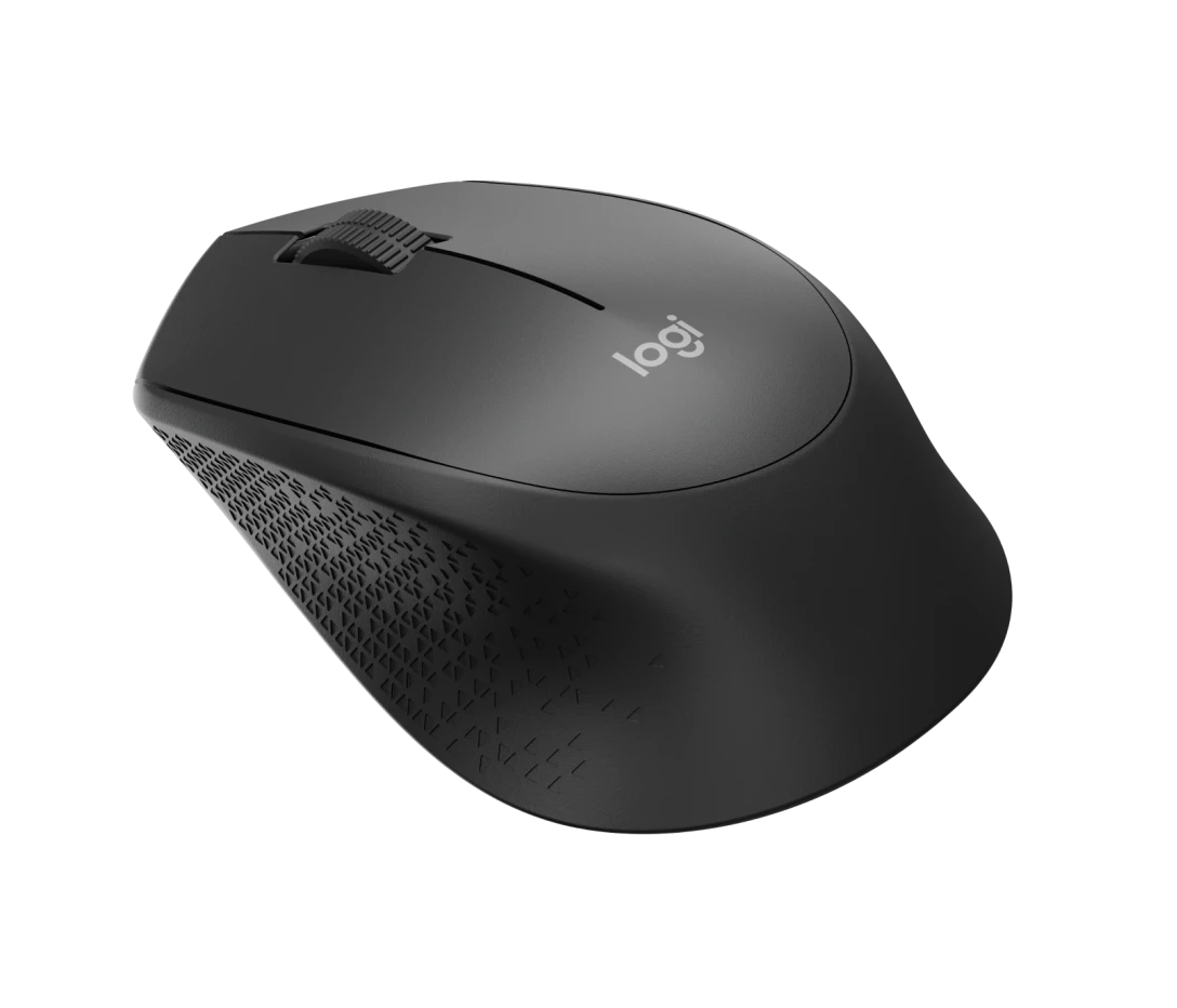 Logitech M280 Wireless Mouse – 1000 DPI Optical Tracking, 3 Buttons, Rubber Scroll Wheel, 18-Month Battery