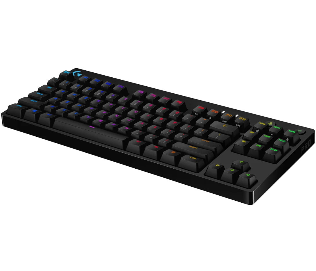 Logitech G PRO X Wired Gaming Keyboard – GX Mechanical Switches, Tournament-Grade Design, Like New