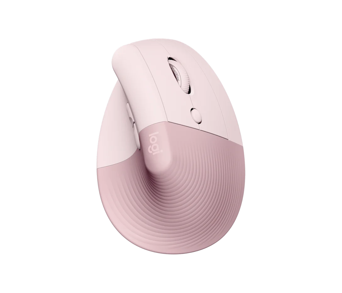 Logitech Lift Vertical Ergonomic Mouse – 400–4000 DPI, 6 Buttons, Bluetooth & Logi Bolt, 24-Month Battery, Used