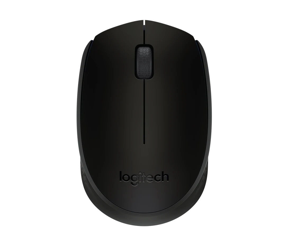 Logitech M170 Wireless Mouse – 2.4GHz Wireless, Optical Tracking, 3 Buttons, 12-Month Battery