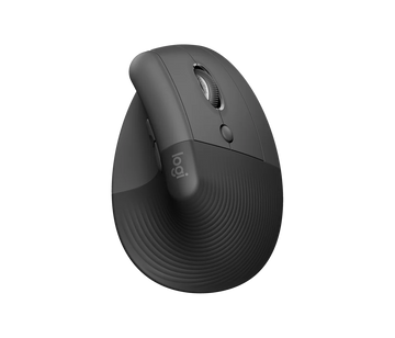 Logitech Lift Vertical Ergonomic Mouse – 400–4000 DPI, 6 Buttons, Bluetooth & Logi Bolt, 24-Month Battery