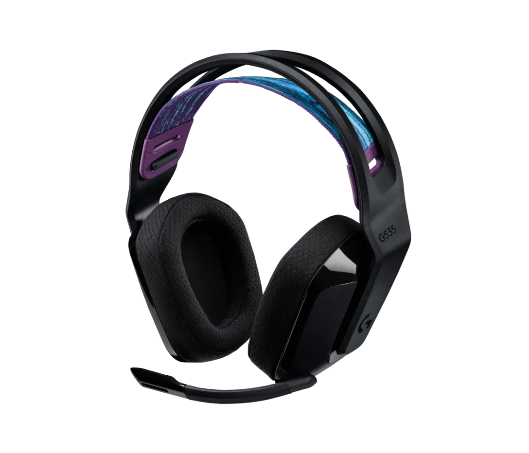 Logitech G535 LIGHTSPEED Wireless Gaming Headset – 40mm Drivers, 33-Hour Battery, Discord Certified, Open Box
