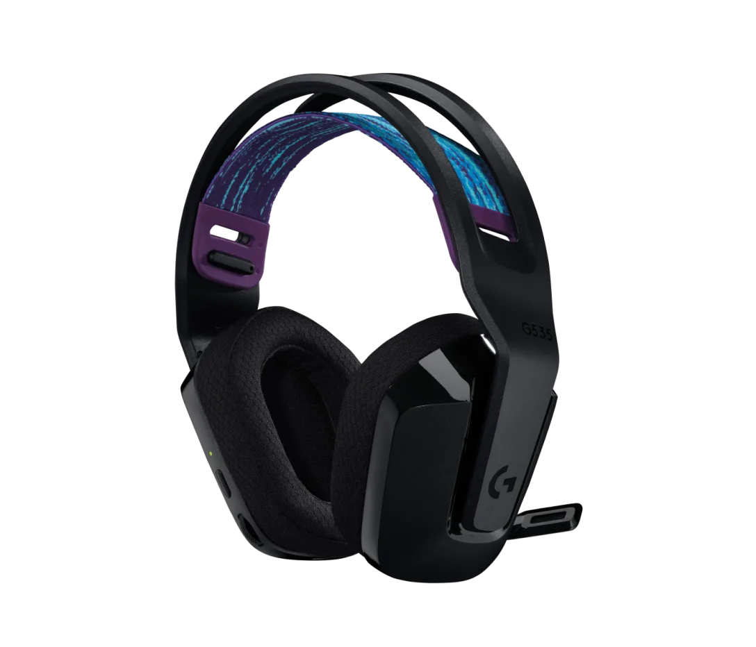 Logitech G535 LIGHTSPEED Wireless Gaming Headset – 40mm Drivers, 33-Hour Battery, Discord Certified, Open Box