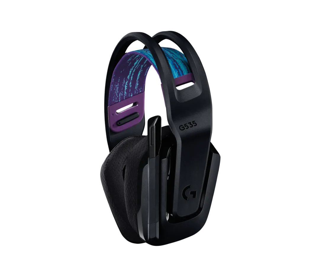 Logitech G535 LIGHTSPEED Wireless Gaming Headset – 40mm Drivers, 33-Hour Battery, Discord Certified, Open Box