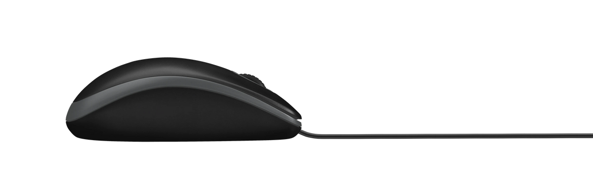Logitech B100 Optical USB Mouse – 1000 DPI, 3 Buttons, Optical Tracking