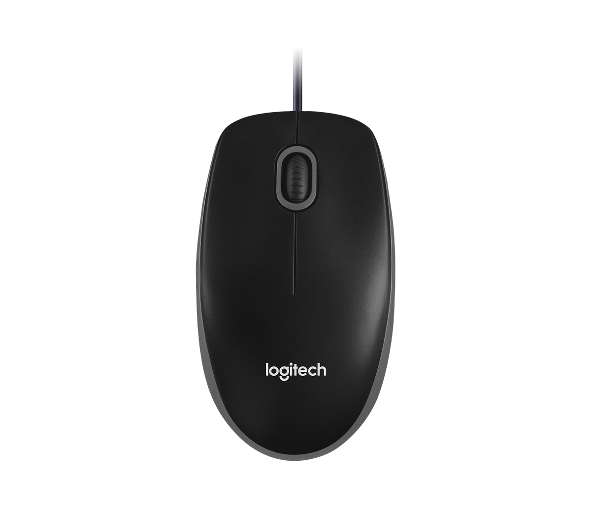 Logitech B100 Optical USB Mouse – 1000 DPI, 3 Buttons, Optical Tracking