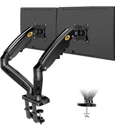 Monitor Stand Dual G35 North Bayou NB – Gas Spring Arms, 22–32" Screens, Up to 12kg Per Arm, Full Motion